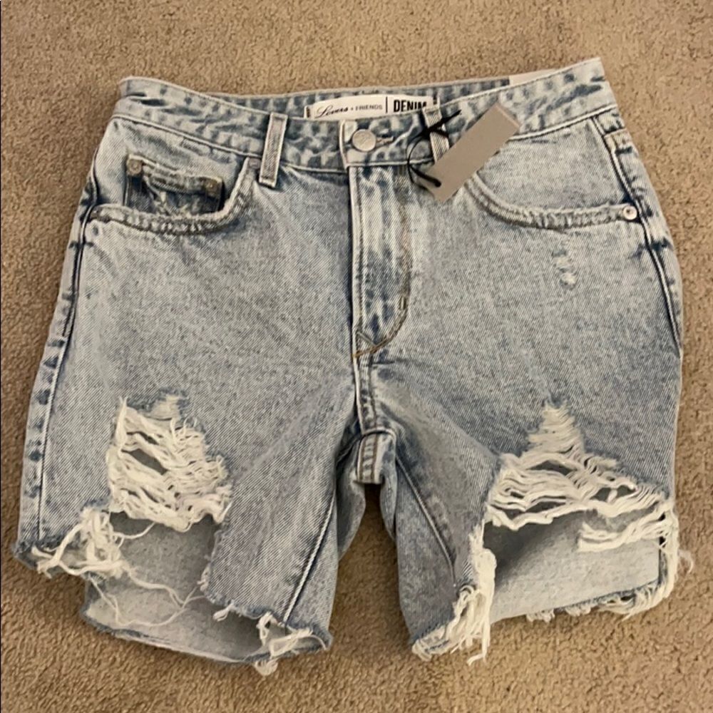 NWT Lovers and friends denim short size 23